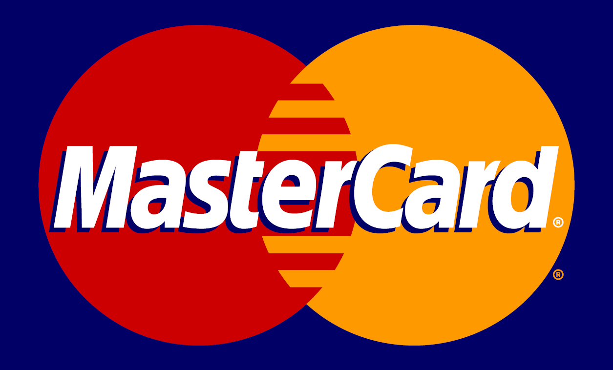 We accept mastercard.