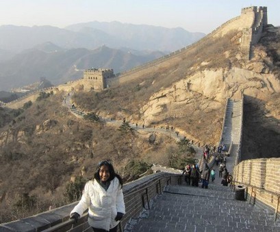 Sabring on the Great Wall