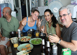 Have Lunch at a Local Family