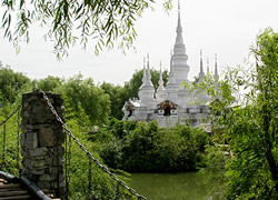 Tibet Buddha Architecture in Chinese Ethnic Cultural Park