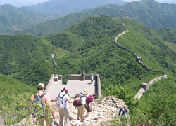 Hiking Mutianyu Great Wall 