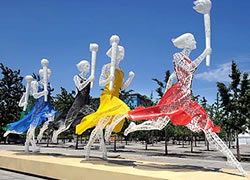 torch relay of Beijing Olympic Park 