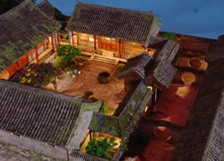 Siheyuan night