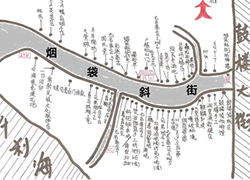layout of yandai xiejie 