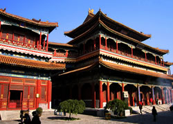 buildings of Yonghe Lamasery