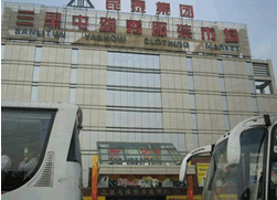 the outside of the Sanlitun Yaxiu Market in Beijing