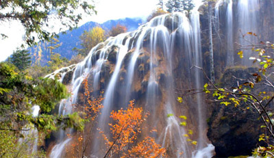 Huanglong national scenic area