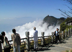 Sea of Clouds on Mt. Emei