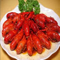 Chilly and spicy crayfish 
