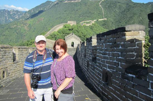 Our Customers at Mutianyu Great Wall