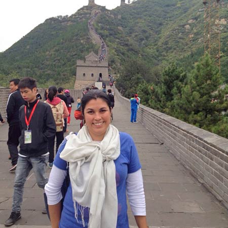 Trudy's Customer in Beijing Tour