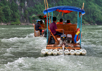 Bamboo Rafting