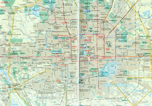 Beijing Map Beijing Map, Map of Beijing, Beijing Tourist Map