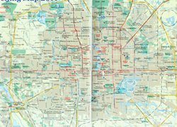 Beijing Map Beijing Map