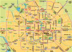 Beijing District Map
