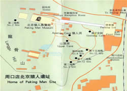 Beijing Perking Man Map