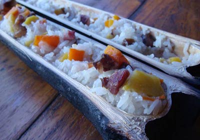 Zhuang Minority Bamboo Rice