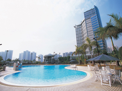 Outdoor Swimming Pool of Grand Hyatt Hotel
