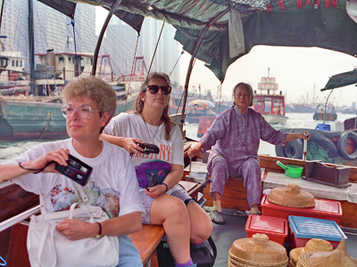 Take a Sampan on the Aberdeen Harbor
