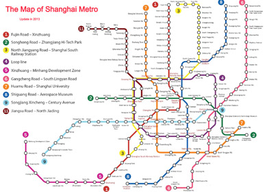 Shanghai Subway Map