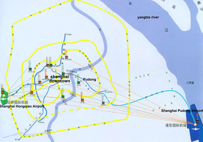 Shanghai Airport Map