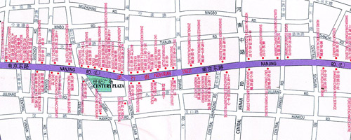 Nanjing Road Map