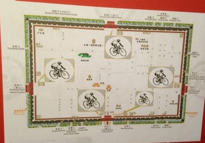 The Network of Xian Bike Rental