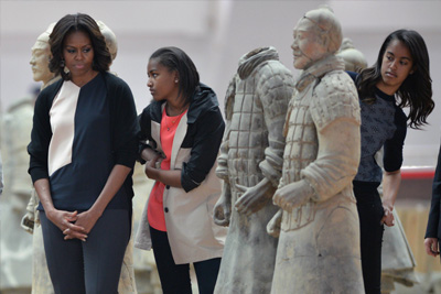 Michelle Visits the Terracotta Warriors and Horses