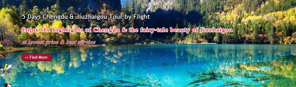 5 Days Chengdu & Jiuzhaigou Flight Tour
