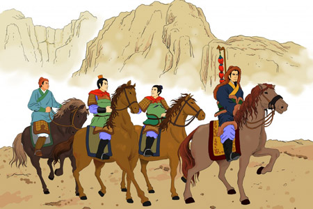 Zhangqian to the Western Regions