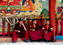 Songzanlin lamasery monks 