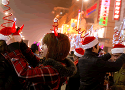 Celebrating Christmas in Beijing
