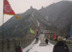 Great Wall In Winter 