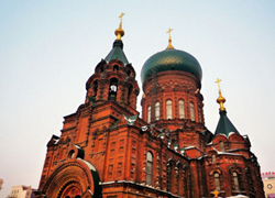 Harbin Saint Sophia Cathedral in Winter