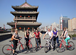 Bike on City Wall